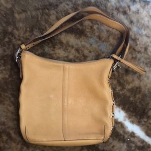 Coach Leather Hobo Bag